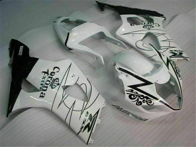 2003-2004 White Suzuki GSXR 1000 Motorcycle Bodywork UK Factory