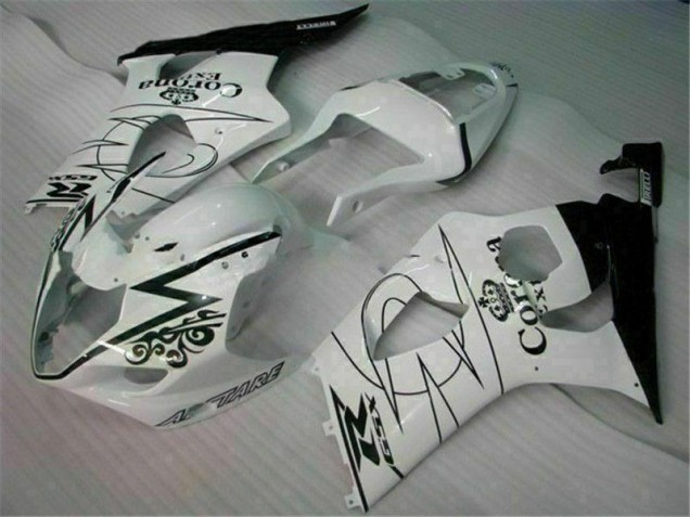 2003-2004 White Suzuki GSXR 1000 Motorcycle Bodywork UK Factory