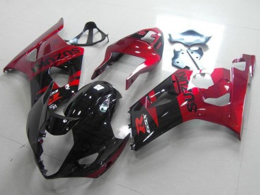 2003-2004 Black Red Suzuki GSXR 1000 Bike Fairing UK Factory