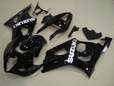 2003-2004 Glossy Black Suzuki GSXR 1000 Motor Fairings & Bodywork UK Factory