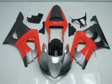 2003-2004 Red and Grey Suzuki GSXR 1000 Motorbike Fairing UK Factory