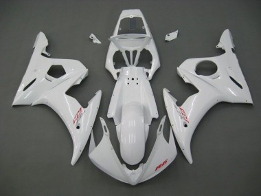 2003-2005 White Yamaha YZF R6 Motorbike Fairings UK Factory