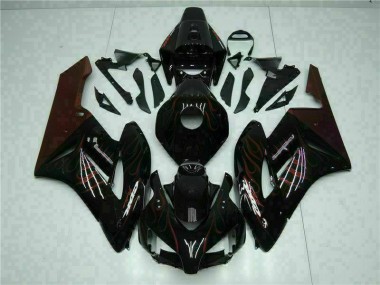 2004-2005 Red Flame Honda CBR1000RR Motorcycle Fairing Kits UK Factory