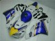 2004-2005 Blue White Honda CBR1000RR Motorcyle Fairings UK Factory