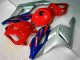 2004-2005 Red Silver Blue Honda CBR1000RR Motorcycle Fairings Kit UK Factory