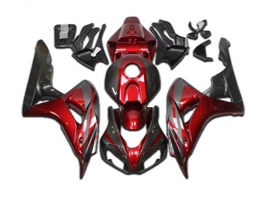 2004-2005 Candy Red Grey Black Honda CBR1000RR Bike Fairings UK Factory