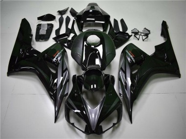 2004-2005 Grey Black Honda CBR1000RR Motorbike Fairing Kits UK Factory