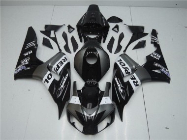 2004-2005 Grey Black Repsol Honda CBR1000RR Motorcycle Replacement Fairings UK Factory