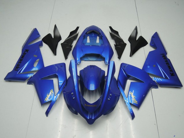 2003-2005 Candy Blue Kawasaki ZX10R Bike Fairings UK Factory