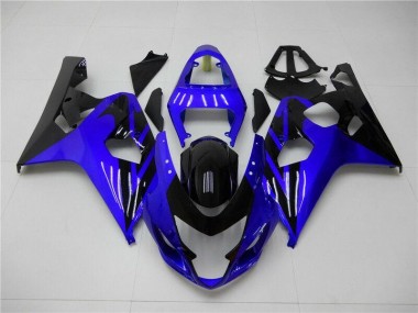 2004-2005 Blue Black Suzuki GSXR 600/750 Motorcycle Fairings Kits UK Factory