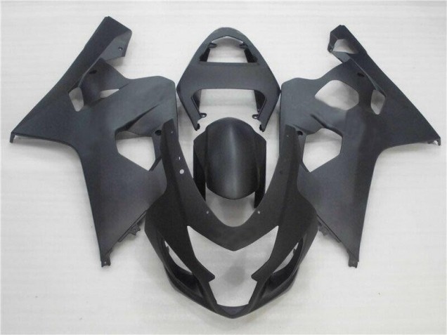 2004-2005 Matte Black Suzuki GSXR 600/750 Motorcycle Replacement Fairings UK Factory