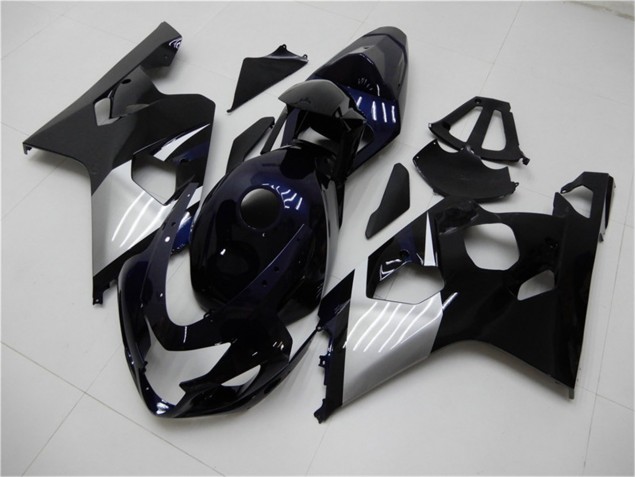 2004-2005 Blue Silver Suzuki GSXR 600/750 Replacement Fairings UK Factory