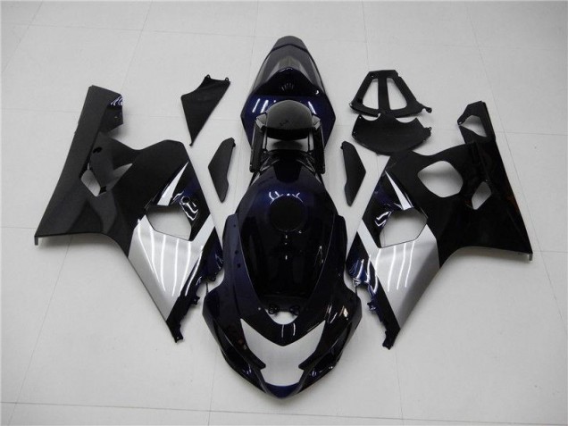 2004-2005 Blue Silver Suzuki GSXR 600/750 Replacement Fairings UK Factory