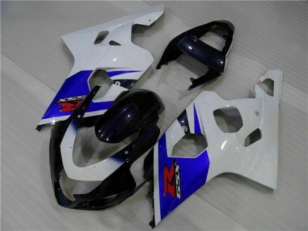 2004-2005 Blue White Suzuki GSXR 600/750 Motorcycle Replacement Fairings UK Factory