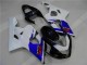 2004-2005 Blue White Suzuki GSXR 600/750 Motorcycle Replacement Fairings UK Factory