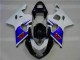 2004-2005 Blue White Suzuki GSXR 600/750 Motorcycle Replacement Fairings UK Factory