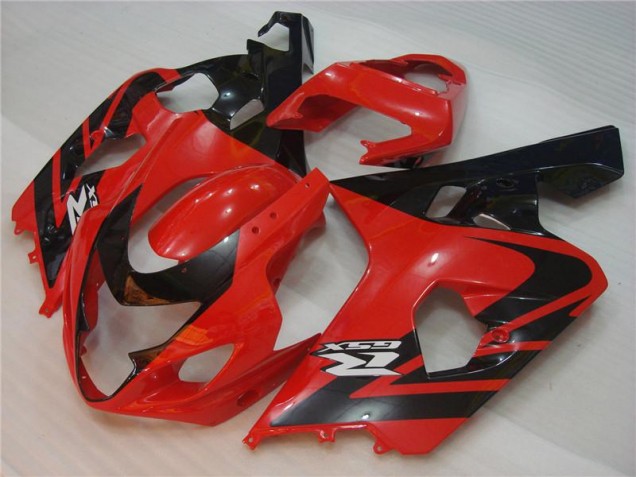 2004-2005 Red Black Suzuki GSXR 600/750 Motor Fairings UK Factory