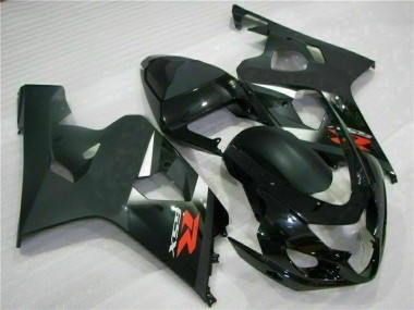 2004-2005 Black Suzuki GSXR 600/750 Motorbike Fairings UK Factory