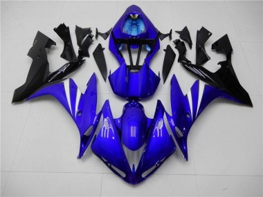 2004-2006 Blue Black Yamaha YZF R1 Bike Fairings & Bodywork UK Factory