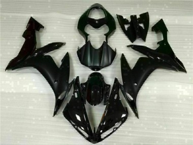 2004-2006 Black Yamaha YZF R1 Replacement Motorcycle Fairings UK Factory