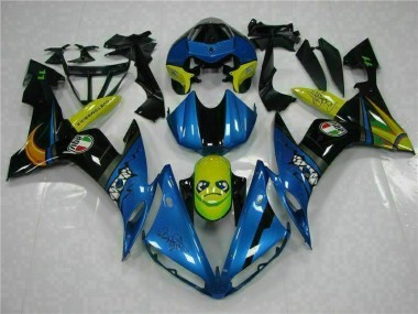 2004-2006 Blue Yamaha YZF R1 Motorcycle Replacement Fairings UK Factory