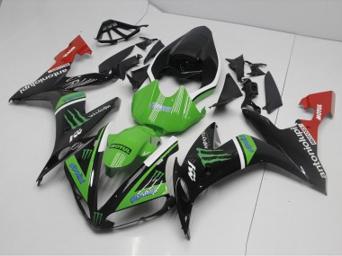 2004-2006 Monster Green Yamaha YZF R1 Motor Fairings UK Factory