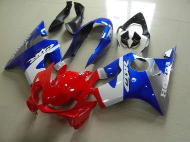 2004-2007 Blue Red White Honda CBR600 F4i Replacement Motorcycle Fairings UK Factory