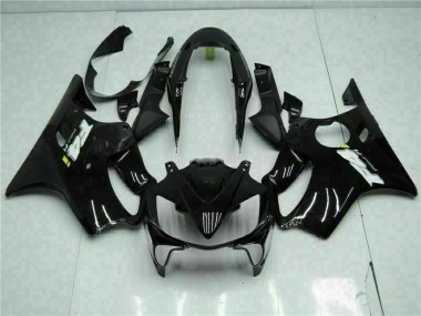 2004-2007 Glossy Black Honda CBR600 F4i Motorcycle Fairing Kits UK Factory