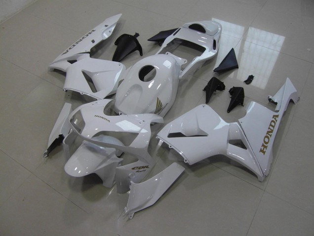 2005-2006 White Honda CBR600RR Motorcycle Fairings & Bodywork UK Factory