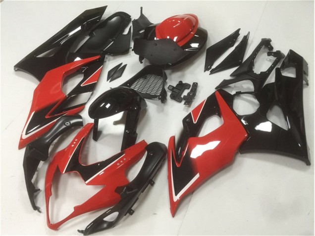 2005-2006 Red Black Suzuki GSXR 1000 Motorbike Fairing UK Factory