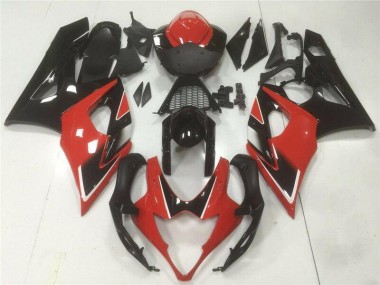 2005-2006 Red Black Suzuki GSXR 1000 Motorbike Fairing UK Factory