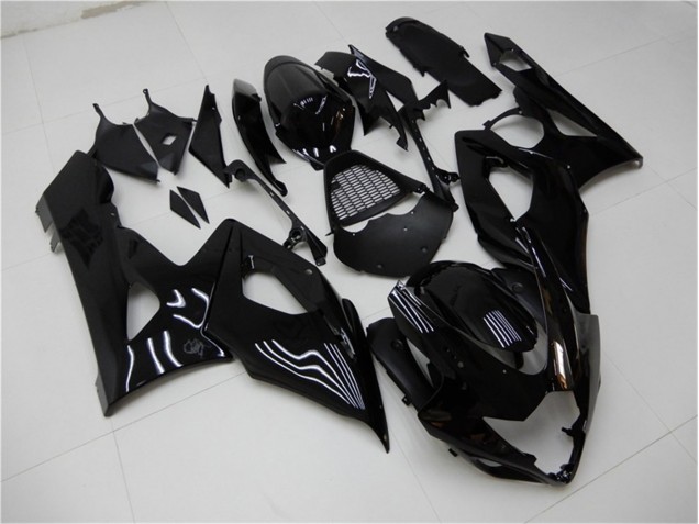 2005-2006 Glossy Black Suzuki GSXR 1000 Bike Fairings UK Factory