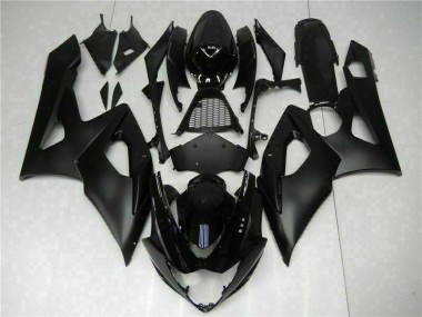 2005-2006 Black Suzuki GSXR 1000 Motorcycle Fairings Kits UK Factory