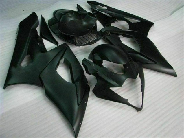 2005-2006 Matte Black Suzuki GSXR 1000 Motorcycle Fairings Kit UK Factory