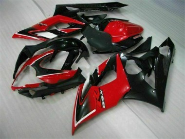 2005-2006 Red Black Suzuki GSXR 1000 Motorcylce Fairings UK Factory