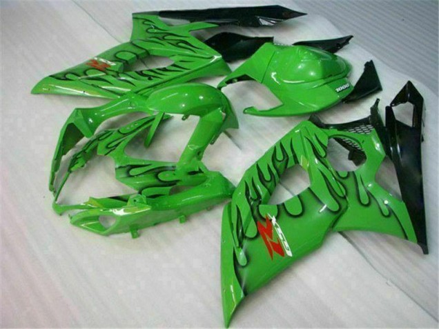 2005-2006 Green Suzuki GSXR 1000 Motorcycle Fairing UK Factory