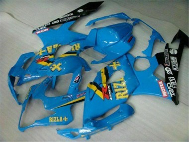 2005-2006 Blue Suzuki GSXR 1000 Motorcycle Fairing Kits UK Factory