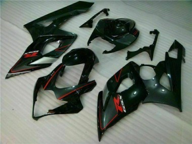 2005-2006 Black Suzuki GSXR 1000 Replacement Fairings UK Factory