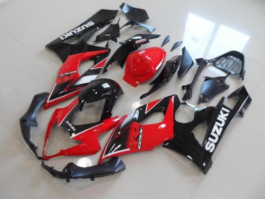 2005-2006 Red Black OEM Style Suzuki GSXR 1000 Bike Fairings UK Factory