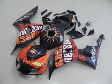 2006-2007 Matte Rossi Honda CBR1000RR Bike Fairings UK Factory