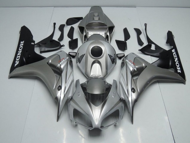 2006-2007 Silver Grey Honda CBR1000RR Motor Bike Fairings UK Factory