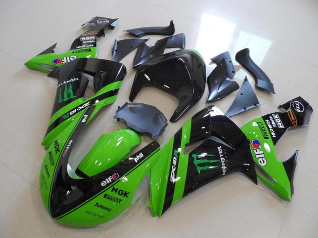 2006-2007 Monster Race Kawasaki ZX10R Motorbike Fairing Kits UK Factory