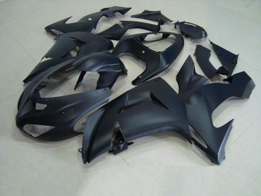 2006-2007 Matte Black Kawasaki ZX10R Motorcylce Fairings UK Factory