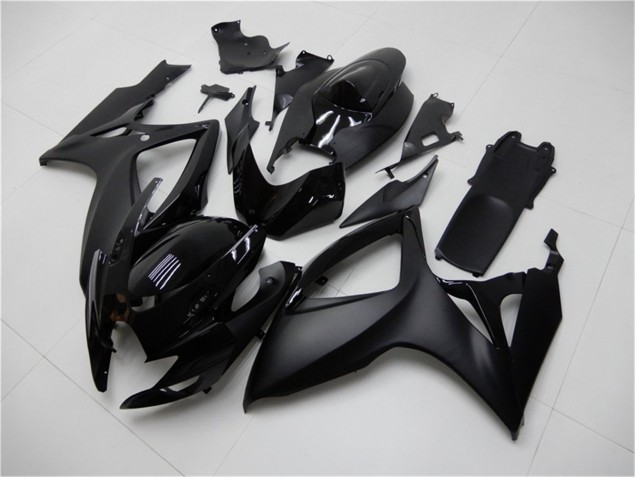 2006-2007 Matte Black Suzuki GSXR 600/750 Bike Fairings UK Factory