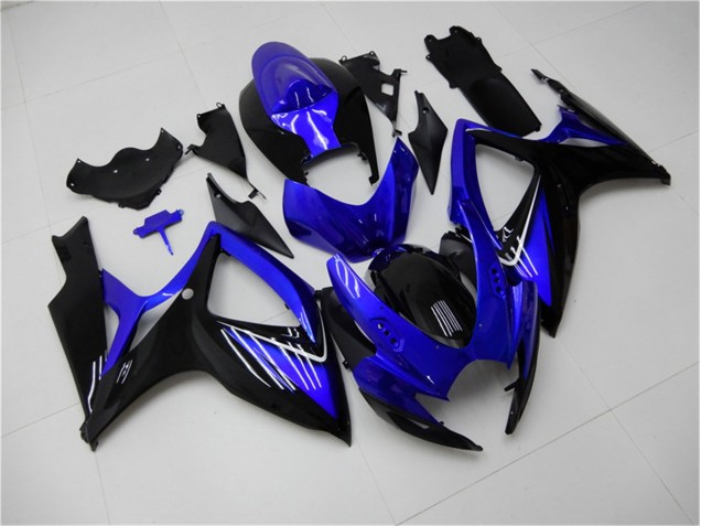 2006-2007 Blue Black Suzuki GSXR 600/750 Replacement Fairings & Bodywork UK Factory