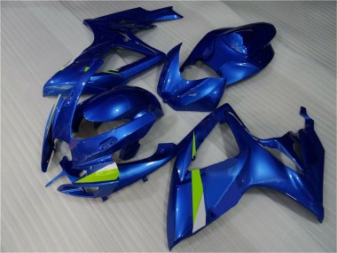 2006-2007 Blue Suzuki GSXR 600/750 Motorbike Fairings UK Factory