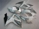 2006-2007 White Silver Suzuki GSXR 600/750 Motorcycle Fairing UK Factory