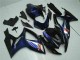 2006-2007 Black Blue Suzuki GSXR 600/750 Motorbike Fairing Kits UK Factory