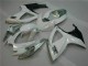 2006-2007 White Silver Suzuki GSXR 600/750 Motorcycle Fairing Kit UK Factory