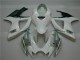 2006-2007 White Silver Suzuki GSXR 600/750 Motorcycle Fairing Kit UK Factory